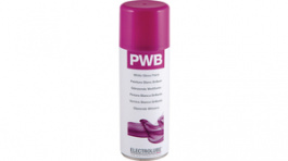 PWB 400, CH DE, Gloss Paint Spray 400 ml, White, Electrolube