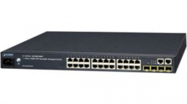 SGS-6340-24T4S, Network Switch, 24x 10/100/1000 Managed, Planet