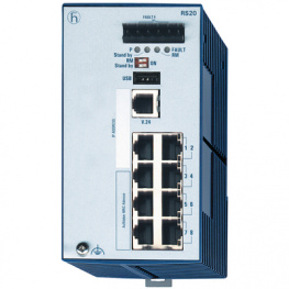 RS20-0800T1T1SDAE, Industrial Ethernet Switch 8x 10/100 RJ45, Hirschmann