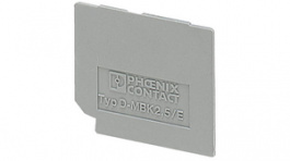 1414035, End plate, grey, Phoenix Contact