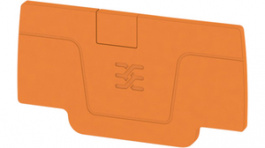2052290000, AEP 2C 2.5 OR End plate Orange, Weidmuller