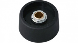 A3131639, Control knob without recess black 31 mm, OKW