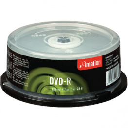 21979, DVD-R 4.7 GB 25 штук на шпинделе, Imation
