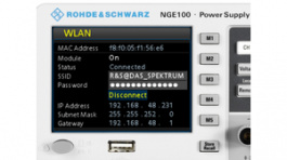 NGE-K102, Wireless LAN Remote Control, ROHDE & SCHWARZ