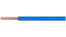 E 2019 BLUE [100 м], Stranded wire, 0.61 mm2, blue Silver-plated copper, Habia Cable