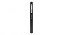 1600-0385, Pen Torch, LED, 2x AAA, 130lm, 16m, IP20/IK07, Black, Ansmann