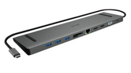 LC.DCK11.001, USB-C Docking Station 3.5 mm Socket/HDMI/RJ45/SD/USB-A/USB-C/VGA, ACER