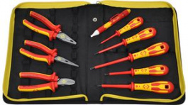 T5954, VDE Pliers & Screwdrivers Kit (PH) Electricians 1, C.K Tools (Carl Kammerling brand)