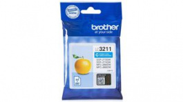 LC-3211C, Ink Cartridge Cyan 200 Sheets, Brother