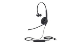 1553-0159, Headset, BIZ 1500, Mono, On-Ear, 6.8kHz, USB, Black, Jabra