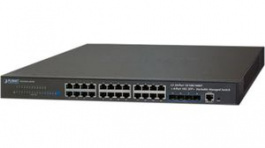 SGS-6341-24T4X, Network Switch, 24x 10/100/1000 Managed, Planet