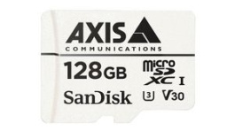 01491-001, Surveillance Card, microSDXC, 128GB, Suitable for M1045-LW/M1134/P1375-E/P1378/M, AXIS