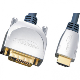 HC 270-100, Кабель HDMI - DVI, m - m 1 m, Clicktronic