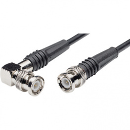 0-1337772-1, ВЧ-кабель BNC-Штекер BNC 90°-Штекер 0.25 m, TE connectivity