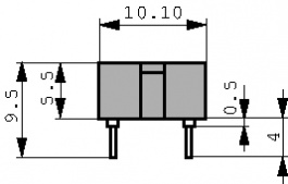 DIL 16 PEK, Тестовый разъем микросхемы, DIL 16, Fischer Elektronik