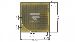 RE012-LF, Prototyping board FR4 epoxy fibre-glass + HAL, Roth Elektronik