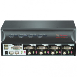 4SVDVI10-202, SwitchView DVI 4-port DVI-I USB 2.0, Avocent