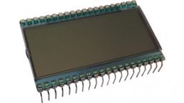 DE 119-TS-20/7,5, 7-segment LCD 12.7 mm 1 x 4, Display Elektronik