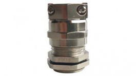 RND 465-00850, Cable Gland with Clamp 6...12mm Nickel-Plated Brass PG13.5, RND Components