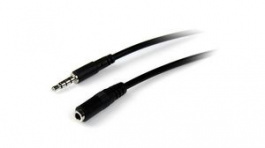 MUHSMF2M, Audio Extension Cable 3.5 mm Jack Plug - 3.5 mm Jack Socket 2m, StarTech