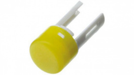 18-931.4L, Cap with LED o 7.5 mm yellow/translucent, EAO