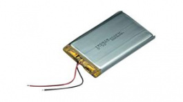 ICP303450PA, Lithium Ion Polymer Battery Pack 510mAh 3.7V, Renata