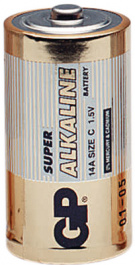 14A-S2 SUPER ALKALINE, Первичная батарея 1.5 V LR14/C, GP Batteries