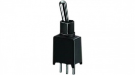 TST 1 E, Subminiature Toggle Switch, On-Off-On, PCB Connection Straig, Knitter-switch
