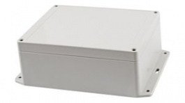 RP1280BF, Flanged Enclosure 186x146x75mm Off-White Polycarbonate IP65, Hammond
