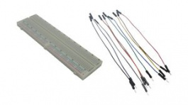 RND 255-00016 + RND 255-00013, Breadboard + Jumper Wire 10-Pack 730, RND Components