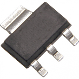 TC1262-3.3VDB, LDO voltage regulator, 3.3 V, SOT-223-3, Microchip