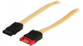 CCGP73205YE05, SATA 6GB/s Data Cable SATA 7-Pin Female - SATA 7-Pin Male 500mm Yellow, Nedis (HQ)