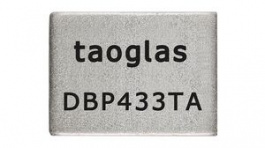 DBP.433.T.A.30, Dielectric Band Pass Filter, 433MHz, Taoglas