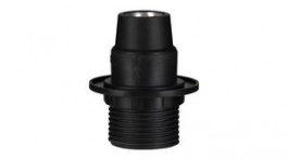141114, Lamp Holder E14 Plastic 43mm Black, Bailey