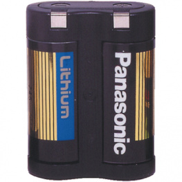2CR-5L/1BP, Батарея для фотоаппарата Литий 6 V 1400 mAh, Panasonic