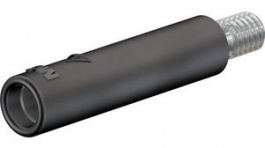 23.1033-21, Screw-in Adapter 4mm Black 32A 600V Nickel-Plated, Staubli (former Multi-Contact )