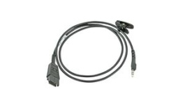 CBL-HS2100-QDC1-02, QD Cable for HS2100 Headset, Zebra