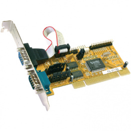 EX-41150, PCI Card2x RS232 1x ECP DB25F, Exsys