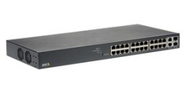 01192-002, 24-Port Network Switch, 1Gbps, Suitable for M1135/M3016/M3116-LVE/P3715-PLVE/FA5, AXIS