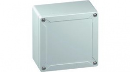 10090501, Plastic Enclosure Without Knockout, 124 x 122 x 85 mm, ABS, IP66/67, Grey, Spelsberg