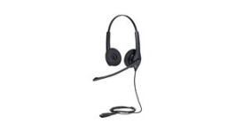 1519-0154, Headset, BIZ 1500, Stereo, On-Ear, 4.5kHz, QD, Black, Jabra