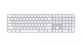 MK2C3H/A, Keyboard with Touch ID, Magic, NO Norway, QWERTY, Lightning, Wireless/Cable/Blue, Apple