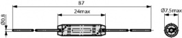 MESC-681M, Индуктор, аксиальные выводы 680 uH 0.2 A, FASTRON
