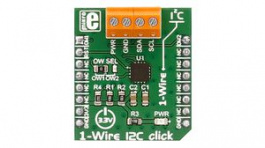 MIKROE-2750, 1-Wire I2C Click Interface Module 3.3V, MikroElektronika