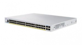 CBS350-48P-4G-EU, PoE Switch, Managed, 1Gbps, 370W, PoE Ports 48, Fibre Ports 4, Cisco Systems