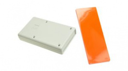 RND 455-01156, Hand-Held Plastic Enclosure with Infrared End Panel, 66.5x112x21mm, Grey, ABS, RND Components
