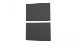 VRA6010, Blanking Split Panel for Cabinets, 2pcs, 1.2 x 1.86m, Metal, Black, Vertiv