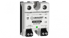 84136120N, Solid State Relay GNSmart, 50A, 600V, Zero Cross Switching, Screw Terminal, Crouzet