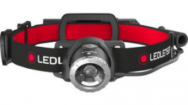 H8R_BOx, LED Head Lamp 600 lm Black / Red, LED Lenser