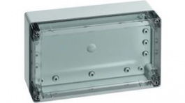 10100801, Plastic Enclosure Without Knockout, 202 x 122 x 75 mm, ABS, IP66/67, Grey, Spelsberg